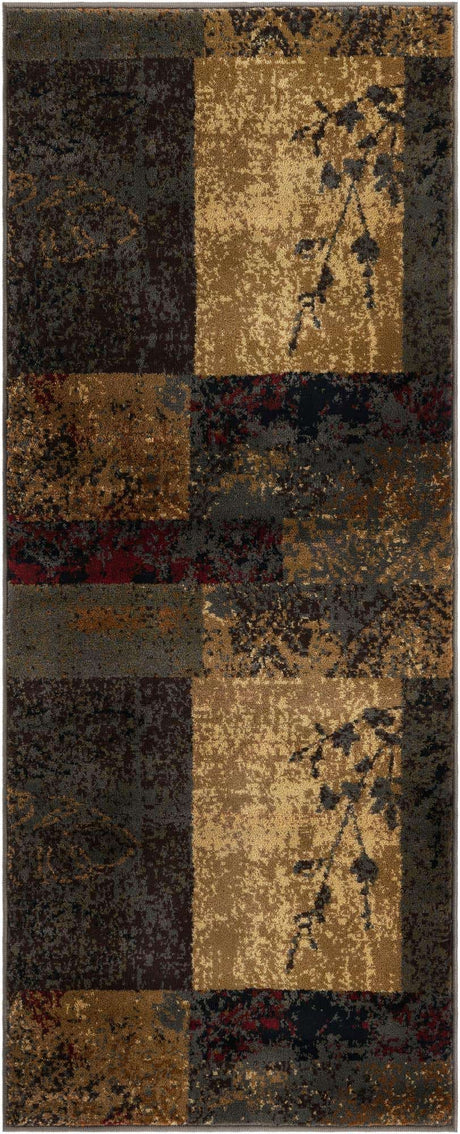 Beige 2' x 5' 1 Barista Runner Area Rug 100% Polypropylene Abstract Modern Geometric Carpet for Living Room Dining Office Dorm Room Decor for Sale at Rug Engine