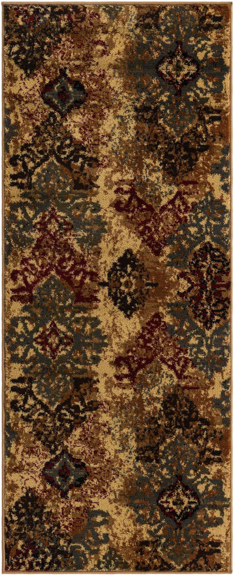 Beige 2' x 4' 1 Barista Runner Area Rug 100% Polypropylene Abstract Modern Geometric Carpet for Living Room Dining Office Dorm Room Decor for Sale at Rug Engine