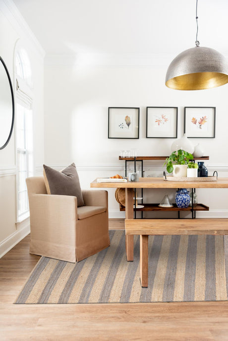 Gray Ivory 9' x 12' Braided Jute Rectangle Area Rug 100% Jute Hand Braided Natural Eco-Friendly Boho Style Carpet for Living Rooms Dining Office Space Dorms for Sale at Rug Engine