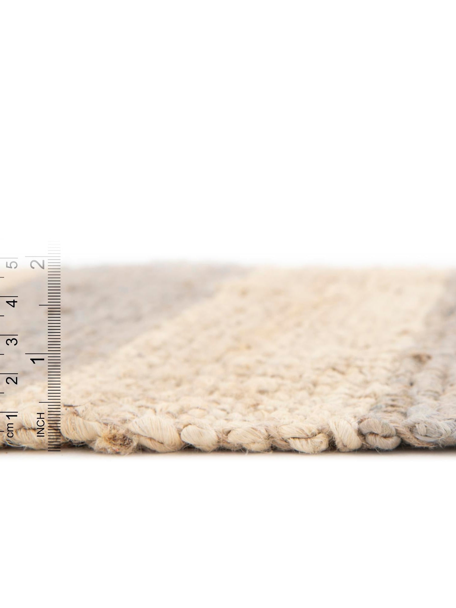 Gray Ivory 9' x 12' Braided Jute Rectangle Area Rug 100% Jute Hand Braided Natural Eco-Friendly Boho Style Carpet for Living Rooms Dining Office Space Dorms for Sale at Rug Engine