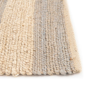 Gray Ivory 9' x 12' Braided Jute Rectangle Rug