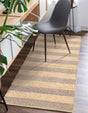 Gray Ivory 3' x 12' Braided Jute Runner Rug