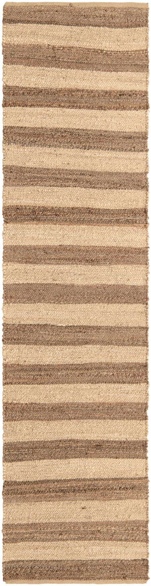 Natural Ivory 3' x 10' Braided Jute Runner Rug