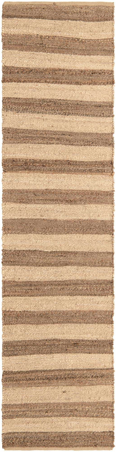Natural Ivory 3' x 10' Braided Jute Runner Rug