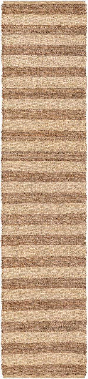 Natural Ivory 3' x 12' Braided Jute Runner Rug