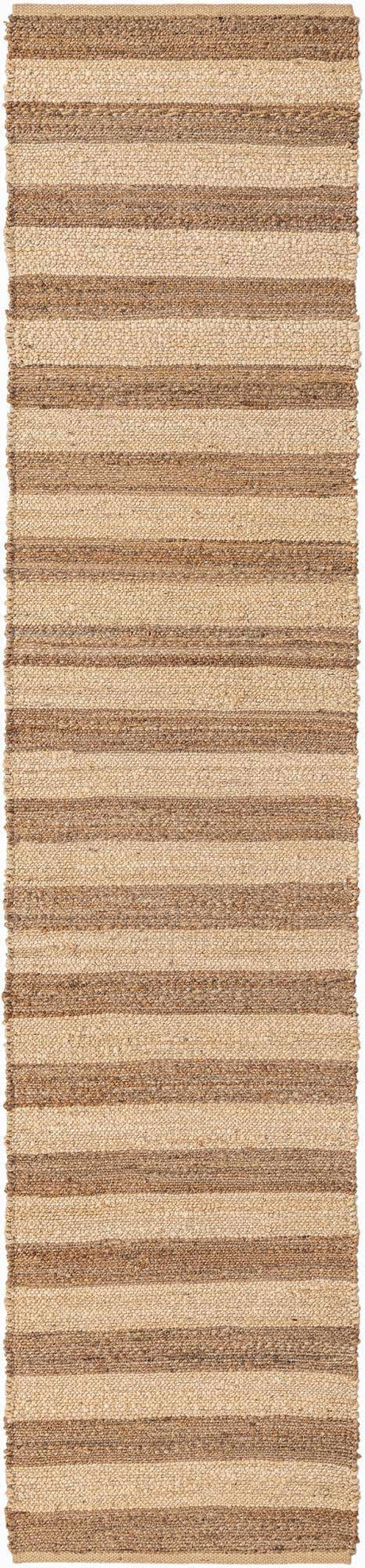 Natural Ivory 3' x 12' Braided Jute Runner Rug