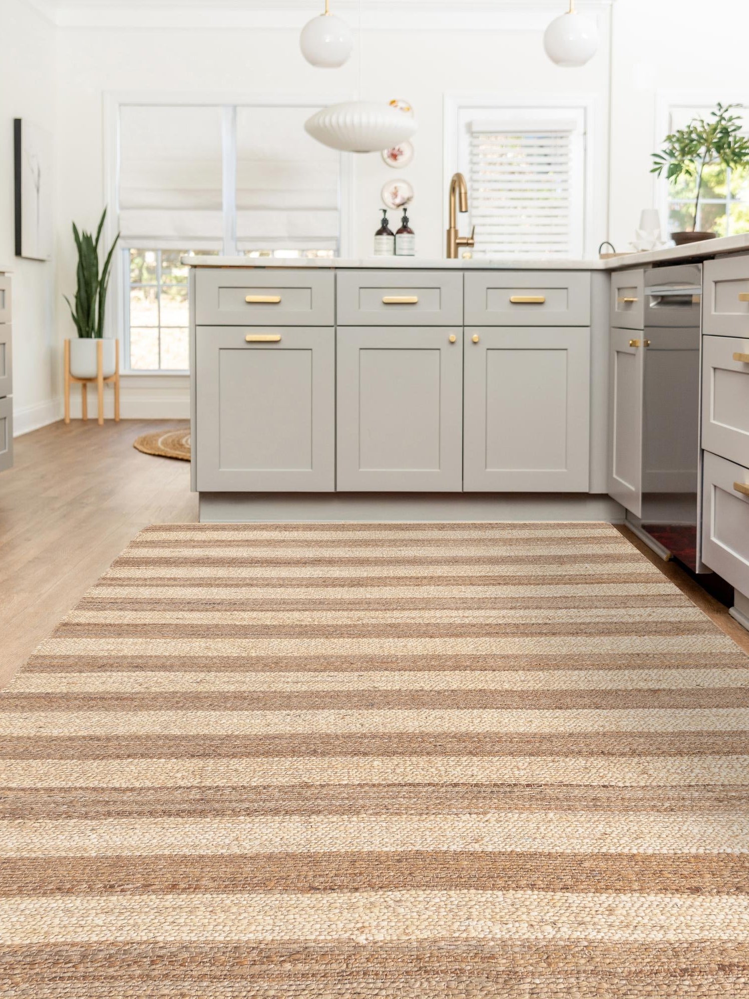 Natural Ivory 2' 2 x 3' 1 Braided Jute Rectangle Area Rug 100% Jute Hand Braided Natural Eco-Friendly Boho Style Carpet for Living Rooms Dining Office Space Dorms for Sale at Rug Engine