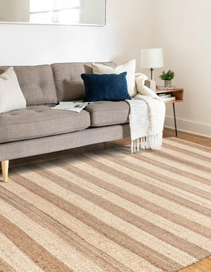 Natural Ivory 2' 2 x 3' 1 Braided Jute Rectangle Rug