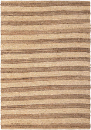 Natural Ivory 6' 1 x 9' Braided Jute Rectangle Rug