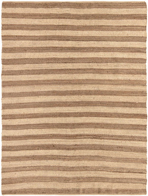 Natural Ivory 9' x 12' Braided Jute Rectangle Rug