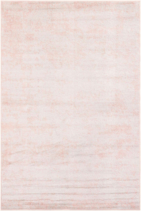 Carnation Pink 6' 1 x 9' Eos Rectangle Area Rug 100% Polypropylene Stain Resistant Carpet With Cotton Backing Marbled Design for Living, Dining Room, Office for Sale at Rug Engine