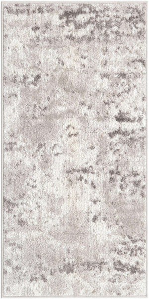 Stone Gray 2' x 4' 1 Eos Runner Area Rug 100% Polypropylene Stain Resistant Carpet With Cotton Backing Marbled Design for Living, Dining Room, Office for Sale at Rug Engine