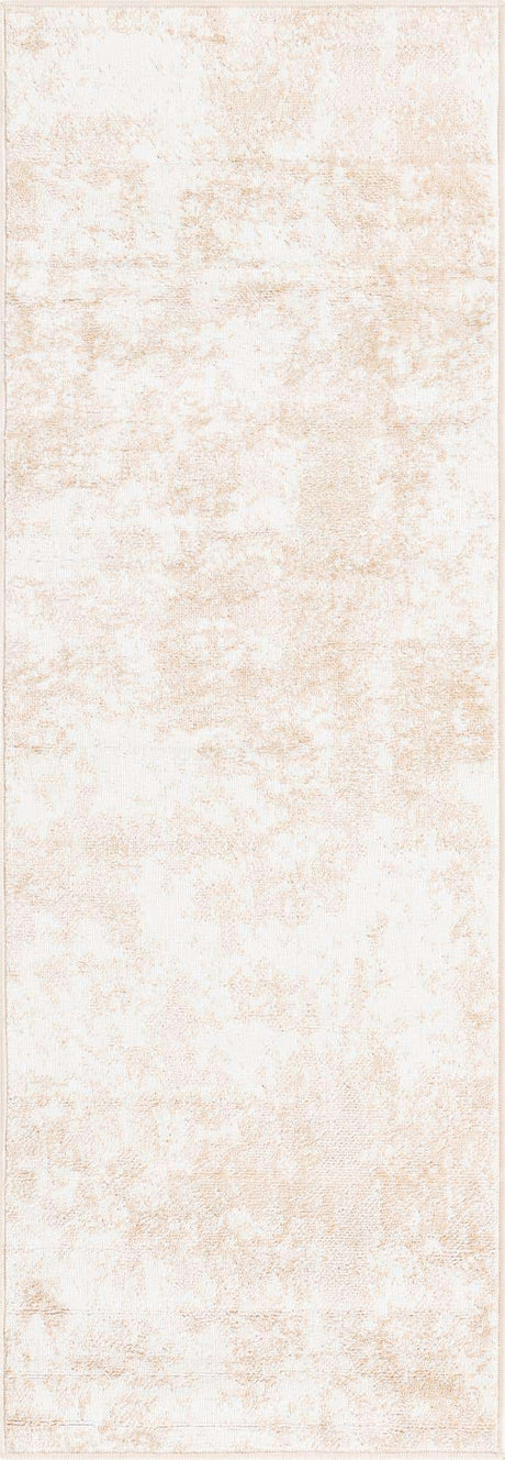 Sand 2' x 4' 1 Eos Runner Area Rug 100% Polypropylene Stain Resistant Carpet With Cotton Backing Marbled Design for Living, Dining Room, Office for Sale at Rug Engine