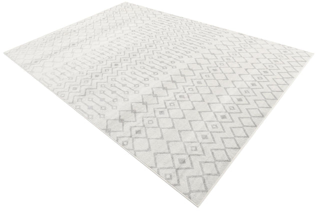 Pearl 7' 10 x 11' Bohemian Trellis Rectangle Area Rug 100% Polypropylene With Cotton Backing Geometric Modern Boho Decor Carpet for Living Rooms Office Dining Kitchen Interior Design for Sale at Rug Engine