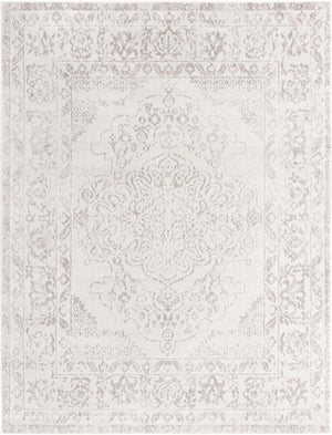 Ivory 7' 1 x 10' Oxford Rectangle Area Rug