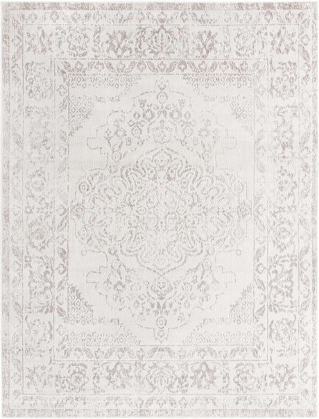 Ivory 7' 10 x 11' Oxford Rectangle Area Rug