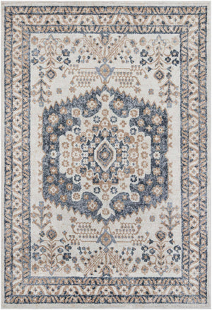 Cream 7' 1 x 10' Oxford Rectangle Area Rug