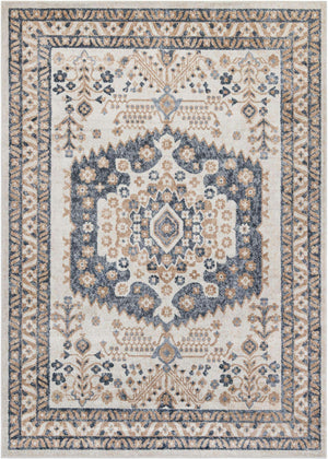 Cream 8' x 11' Oxford Rectangle Rug