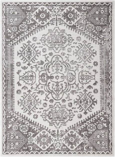 Cream 7' 10 x 11' Oxford Rectangle Area Rug