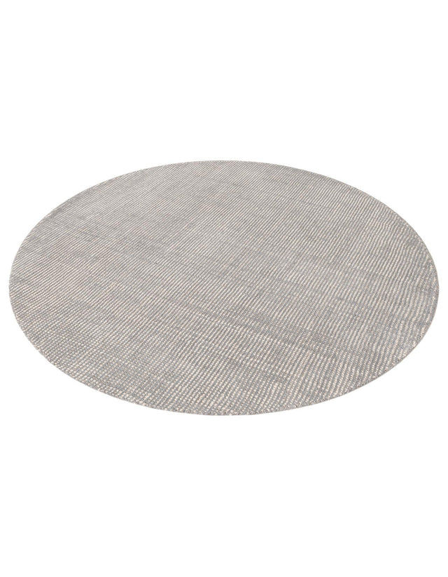 Grey Manor 4' 1 x 4' 1 Jill Zarin English Manor Round Area Rug 100% Premium Natural Wool Handwoven Carpet for Living Rooms, Office Space, Bedrooms, Dorms for Sale at Rug Engine
