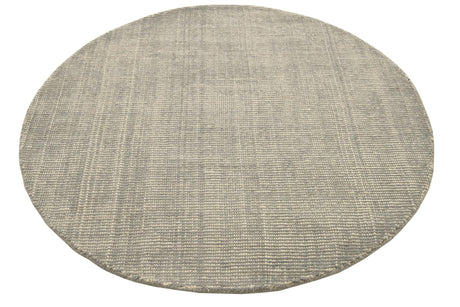 Grey Manor 4' 1 x 4' 1 Jill Zarin English Manor Round Area Rug 100% Premium Natural Wool Handwoven Carpet for Living Rooms, Office Space, Bedrooms, Dorms for Sale at Rug Engine