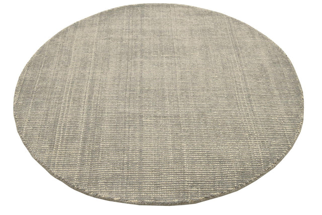 Grey Manor 4' 1 x 4' 1 Jill Zarin English Manor Round Area Rug 100% Premium Natural Wool Handwoven Carpet for Living Rooms, Office Space, Bedrooms, Dorms for Sale at Rug Engine