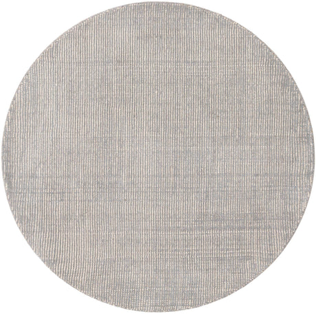 Grey Manor 4' 1 x 4' 1 Jill Zarin English Manor Round Area Rug 100% Premium Natural Wool Handwoven Carpet for Living Rooms, Office Space, Bedrooms, Dorms for Sale at Rug Engine