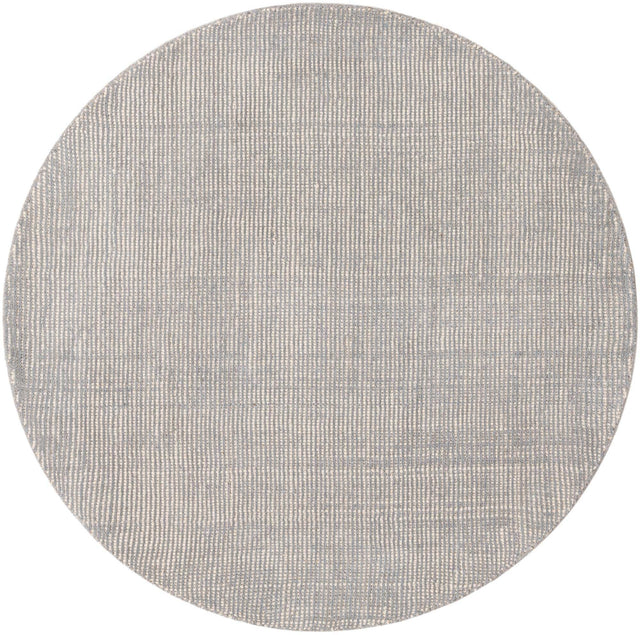 Grey Manor 5' 3 x 5' 3 Jill Zarin English Manor Round Area Rug 100% Premium Natural Wool Handwoven Carpet for Living Rooms, Office Space, Bedrooms, Dorms for Sale at Rug Engine