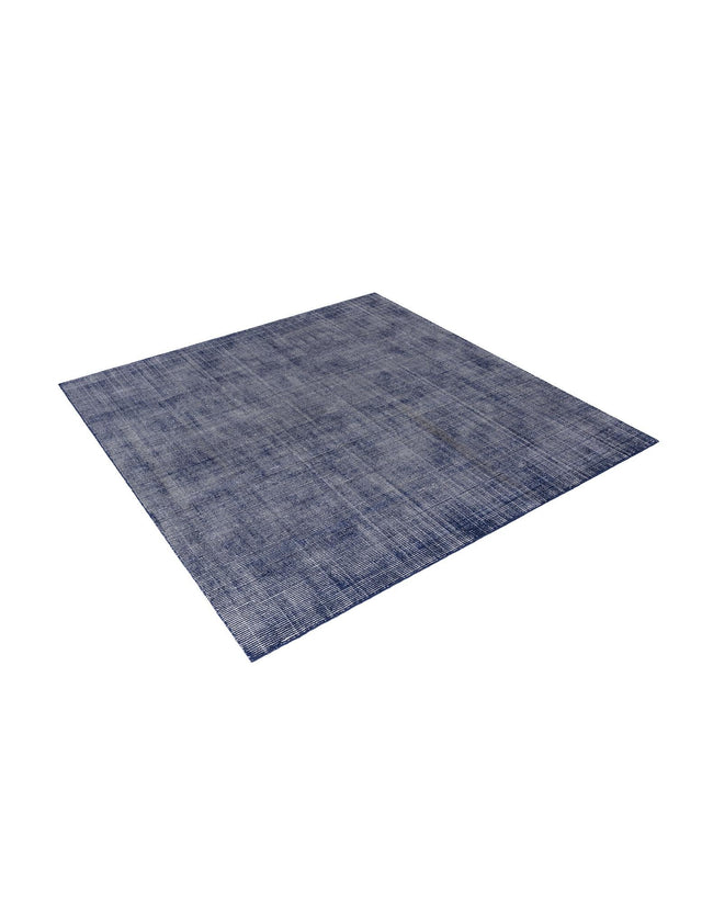 Blueberry 7' 10 x 7' 10 Jill Zarin English Manor Square Area Rug 100% Premium Natural Wool Handwoven Carpet for Living Rooms, Office Space, Bedrooms, Dorms for Sale at Rug Engine