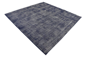 Blueberry 7' 10 x 7' 10 Jill Zarin English Manor Square Area Rug 100% Premium Natural Wool Handwoven Carpet for Living Rooms, Office Space, Bedrooms, Dorms for Sale at Rug Engine