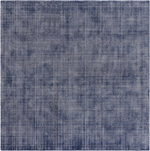 Blueberry 7' 10 x 7' 10 Jill Zarin English Manor Square Area Rug 100% Premium Natural Wool Handwoven Carpet for Living Rooms, Office Space, Bedrooms, Dorms for Sale at Rug Engine