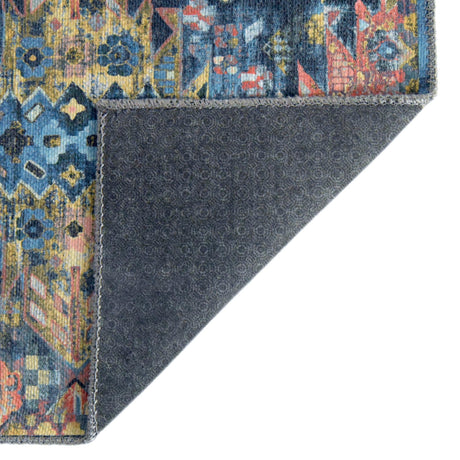 Washable Multicolor 7' 7 x 7' 7 Timeless Octagon Area Rug Easy to Clean Stain Resistant & Durable Traditional Classic Vintage Design Carpet for Sale at Rug Engine