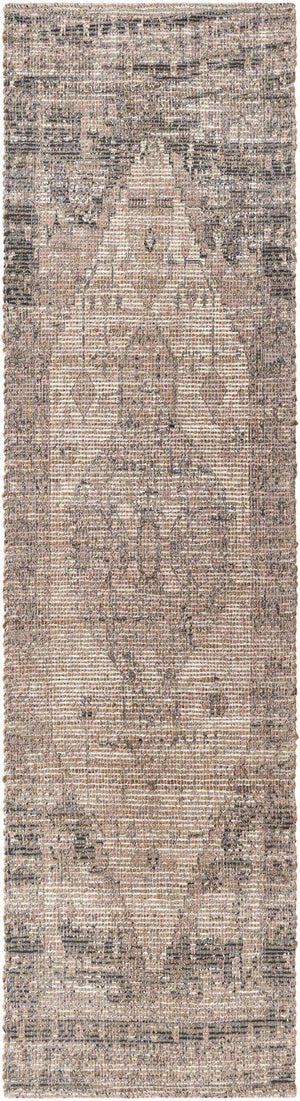 Natural 2' 2 x 8' Chenille Jute Runner Area Rug Vintage Distressed Boho All Natural Eco-Friendly Sustainable Carpet for Living Dining Office Dorm Rooms for Sale at Rug Engine