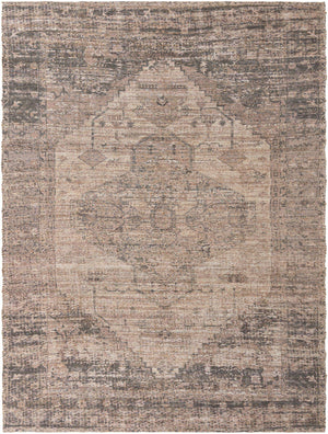 Natural 9' x 12' Chenille Jute Rectangle Area Rug Vintage Distressed Boho All Natural Eco-Friendly Sustainable Carpet for Living Dining Office Dorm Rooms for Sale at Rug Engine
