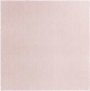 Whisper Pink 10' 8 x 10' 8 Outdoor Solid Square Area Rug Weather Resistant for Patio, Deck, Terrace, Balcony, Porch 100% Polypropylene Minimalist Waterproof Carpet for Sale at Rug Engine