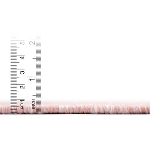 Whisper Pink 3' 1 x 5' 3 Outdoor Solid Rectangle Rug