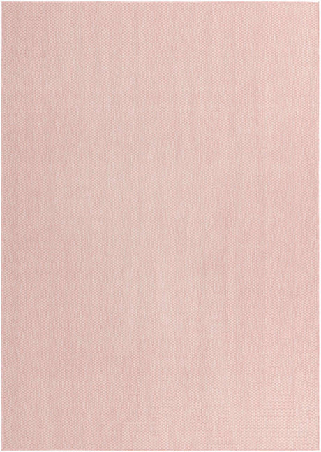 Whisper Pink 8' x 11' Outdoor Solid Rectangle Rug