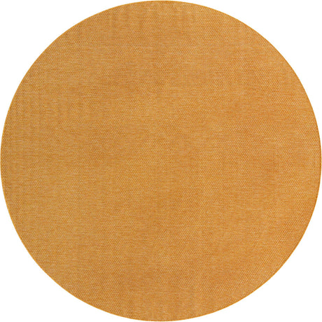 Corn Harvest Yellow 11' x 11' Outdoor Solid Round Rug