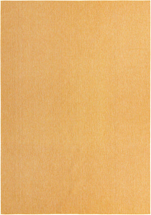 Corn Harvest Yellow 10' x 14' 1 Outdoor Solid Rectangle Rug