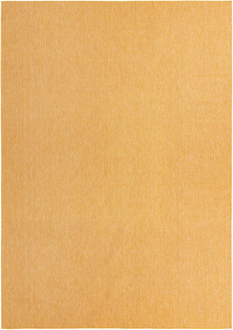 Corn Harvest Yellow 10' x 14' 1 Outdoor Solid Rectangle Rug