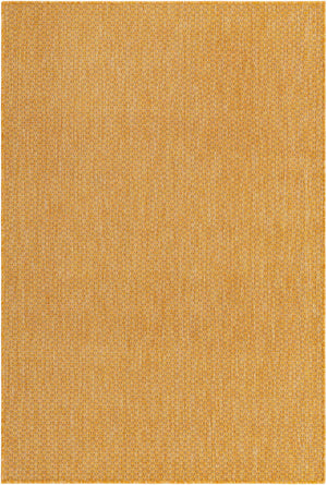 Corn Harvest Yellow 4' 1 x 6' 1 Outdoor Solid Rectangle Rug