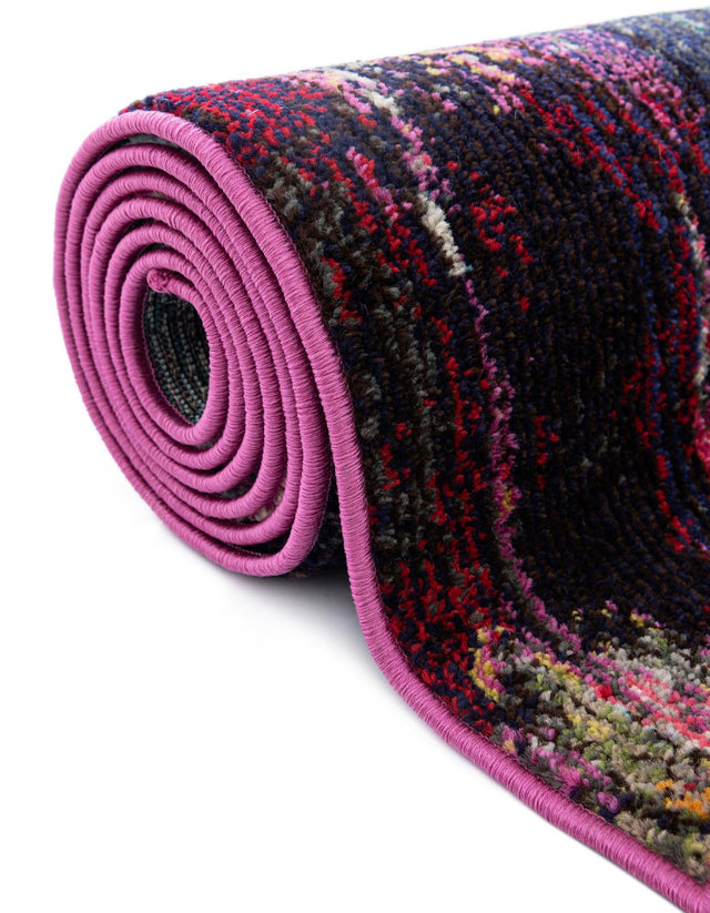 Multicolor 4' 1 x 4' 1 Chromatic Square Area Rug 100% Polypropylene With Cotton Backing Abstract Modern Colorful Carpet Mat for Home Decor & Interior Design for Sale at Rug Engine