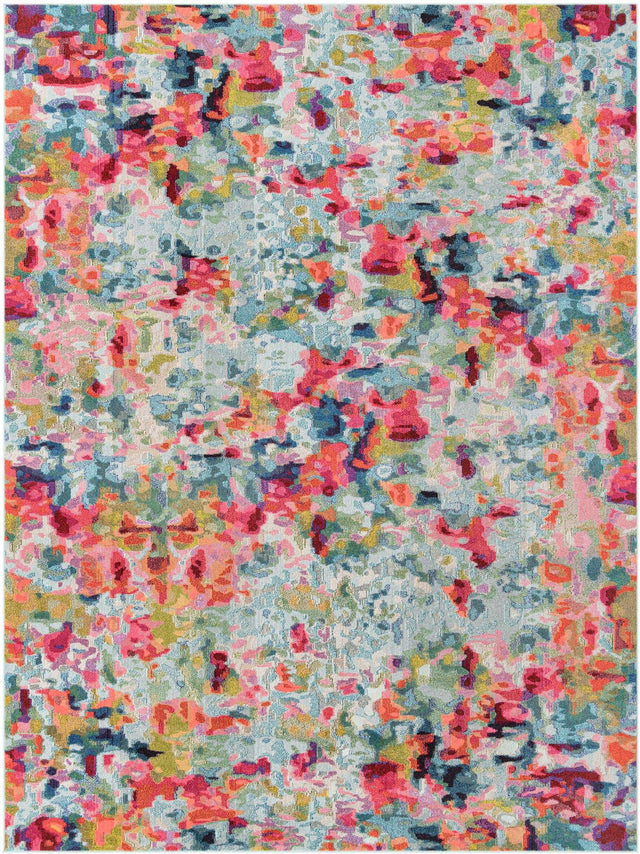 Multicolor 6' 1 x 9' Chromatic Rectangle Rug