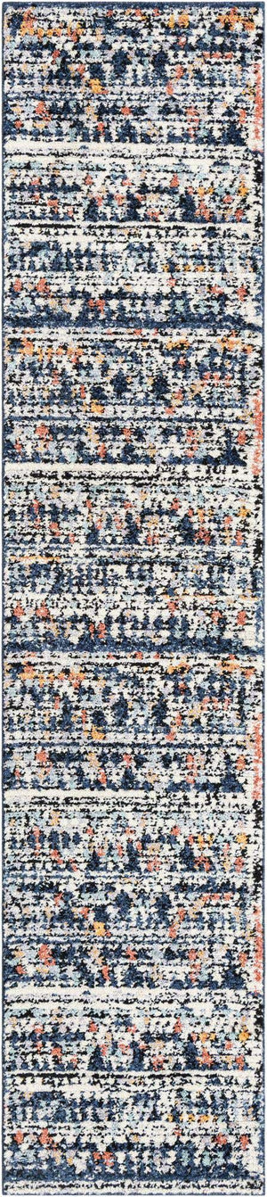 Multicolor 3' x 12' Morocco Runner Rug