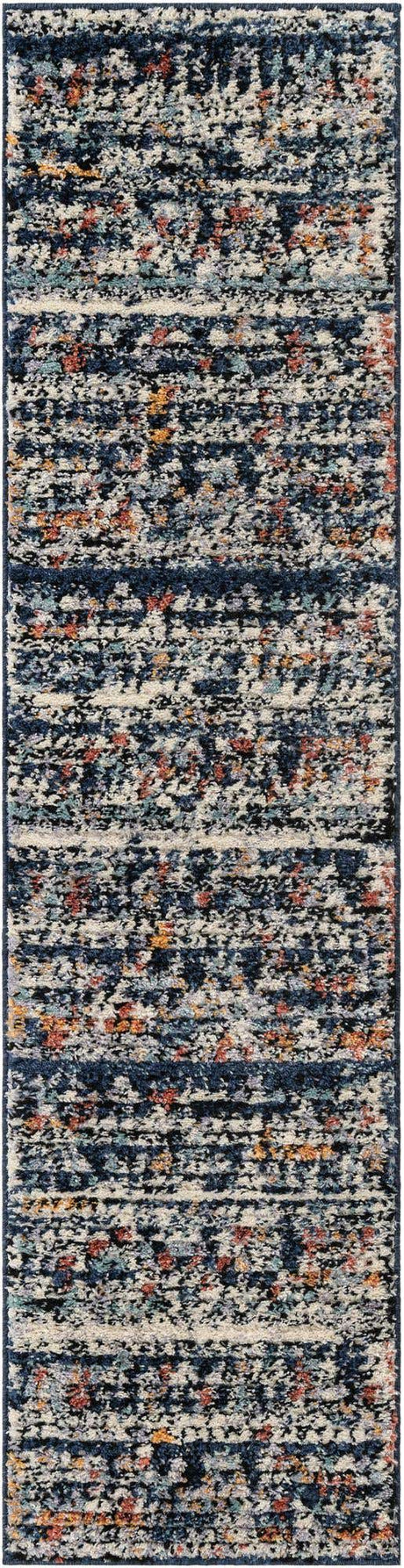 Multicolor 2' x 8' Morocco Runner Rug