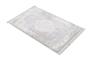 Purple 2' x 3' 1 New Classical Rectangle Area Rug 70% Polypropylene & 30% Polyester Traditional Vintage Distressed Carpet for Interior Design Home Decor for Sale at Rug Engine