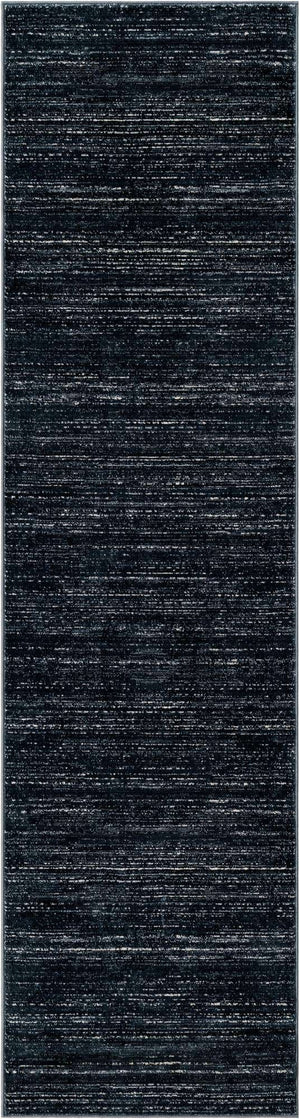 Navy Blue 2' 7 x 10' Jill Zarin Uptown Runner Area Rug 70% Polypropylene & 30% Polyester  Contemporary Carpet for Living, Dining, Office, Bedroom for Sale at Rug Engine