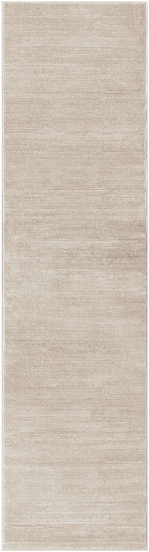 Beige 2' 7 x 10' Jill Zarin Uptown Runner Area Rug 70% Polypropylene & 30% Polyester  Contemporary Carpet for Living, Dining, Office, Bedroom for Sale at Rug Engine