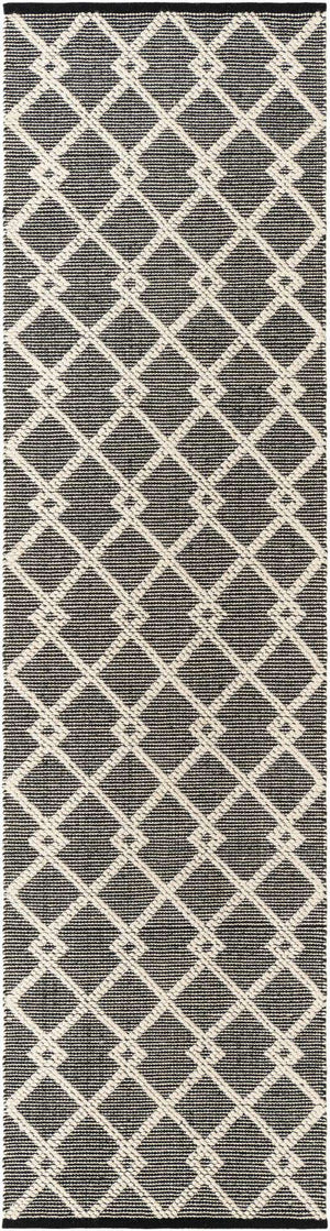 Blackberry 2' 7 x 10' Jill Zarin Dorset Runner Area Rug Premium Wool & Cotton Blend All Natural Pile Carpet for Bedrooms, Offices, Living Rooms, Dorms for Sale at Rug Engine