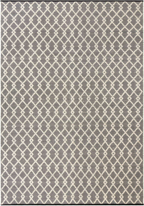 Blackberry 10' x 14' 1 Jill Zarin Dorset Rectangle Area Rug Premium Wool & Cotton Blend All Natural Pile Carpet for Bedrooms, Offices, Living Rooms, Dorms for Sale at Rug Engine